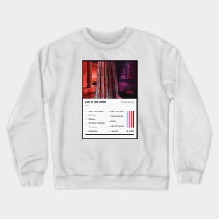 Lost In The Dream Tracklist Crewneck Sweatshirt